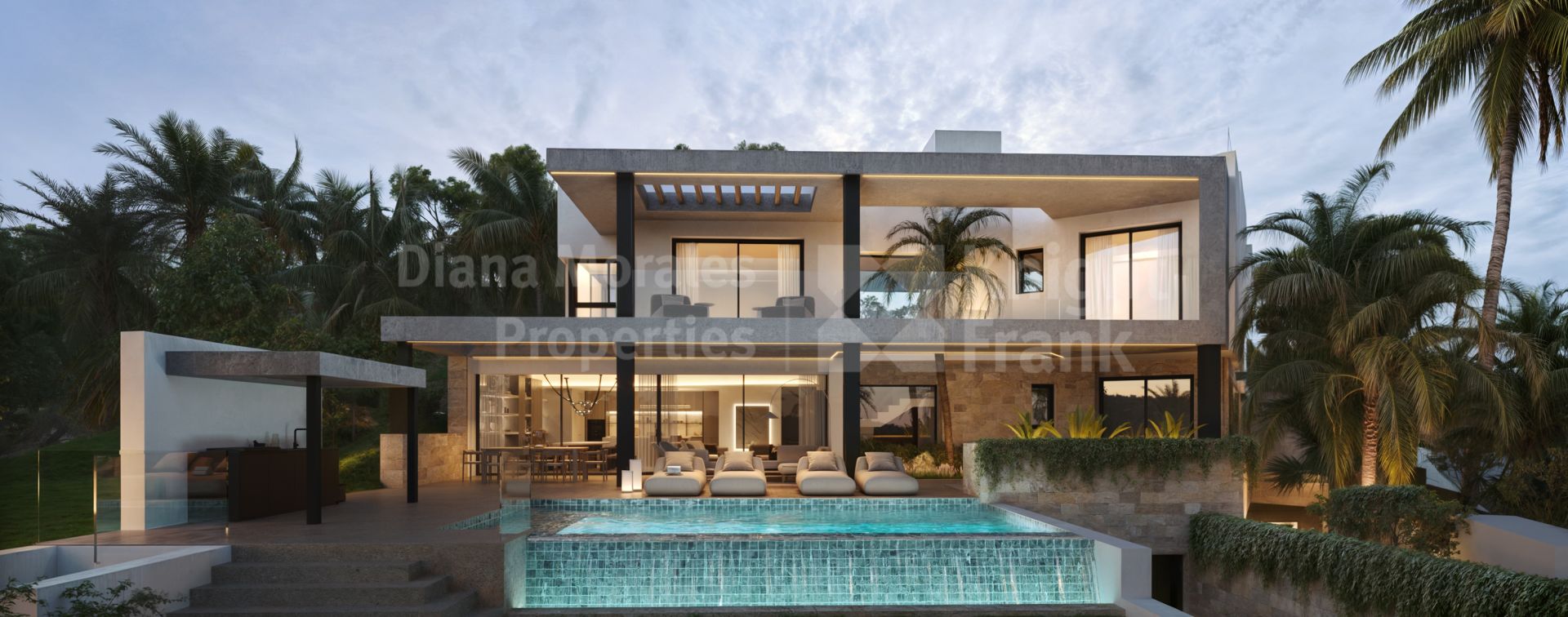 Lomas del Virrey, Kollektion von 3 zeitgenössischen Villen zwischen Marbella und Puerto Banús