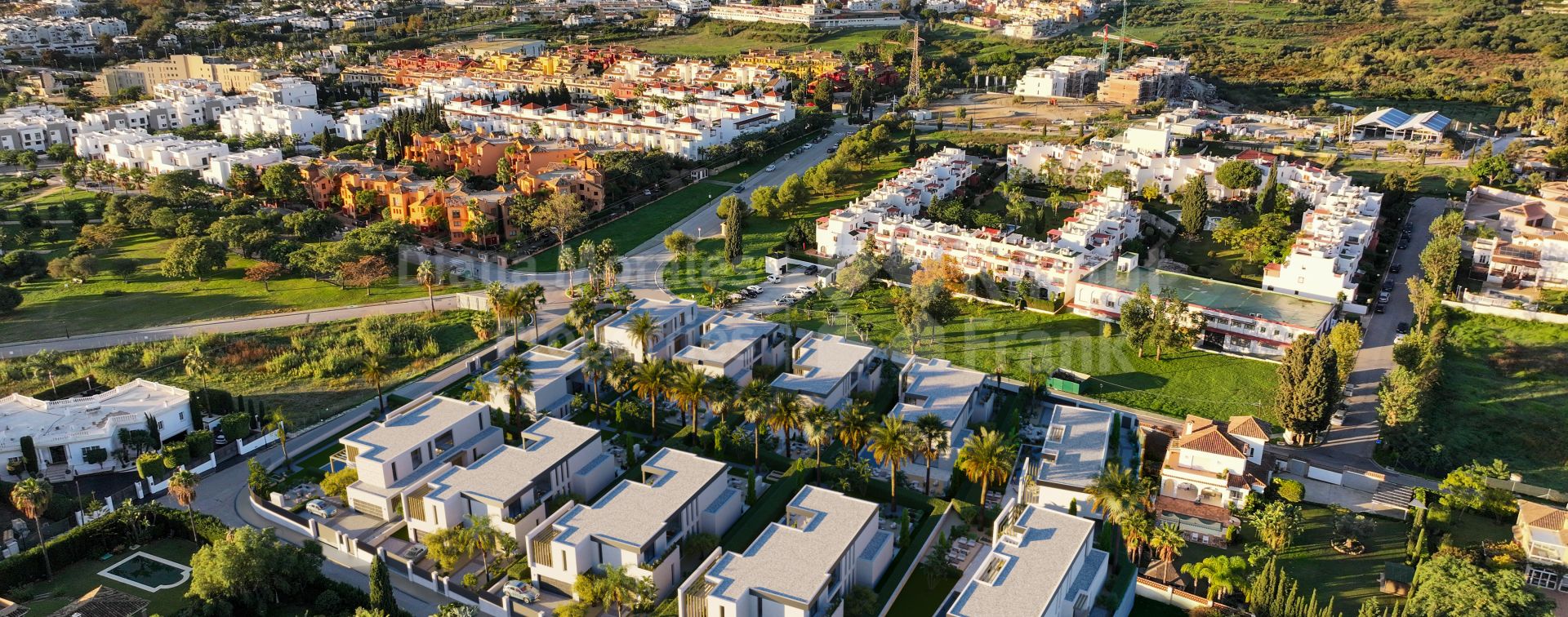 Bel Air, Complexe de onze villas à Belair, Est Estepona