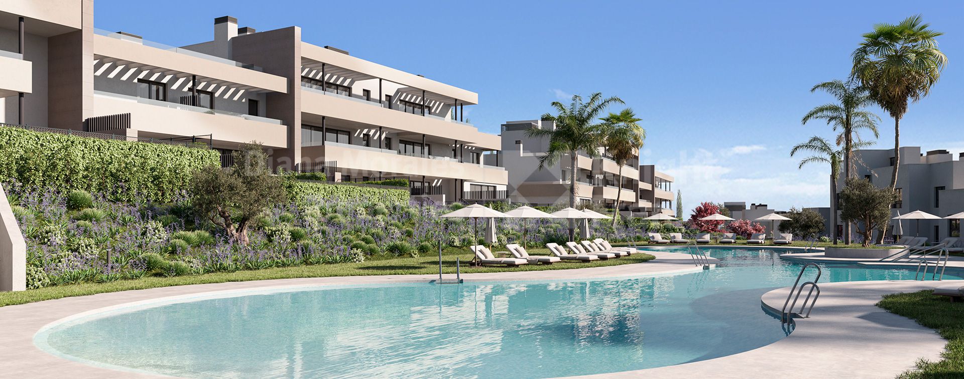 Casares del Sol - Casares Golf, Stylish apartments by the golf course near Finca Cortesin