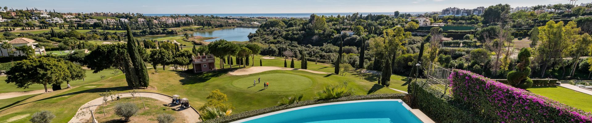 Propriétés de luxe en bord de golf à vendre à Marbella