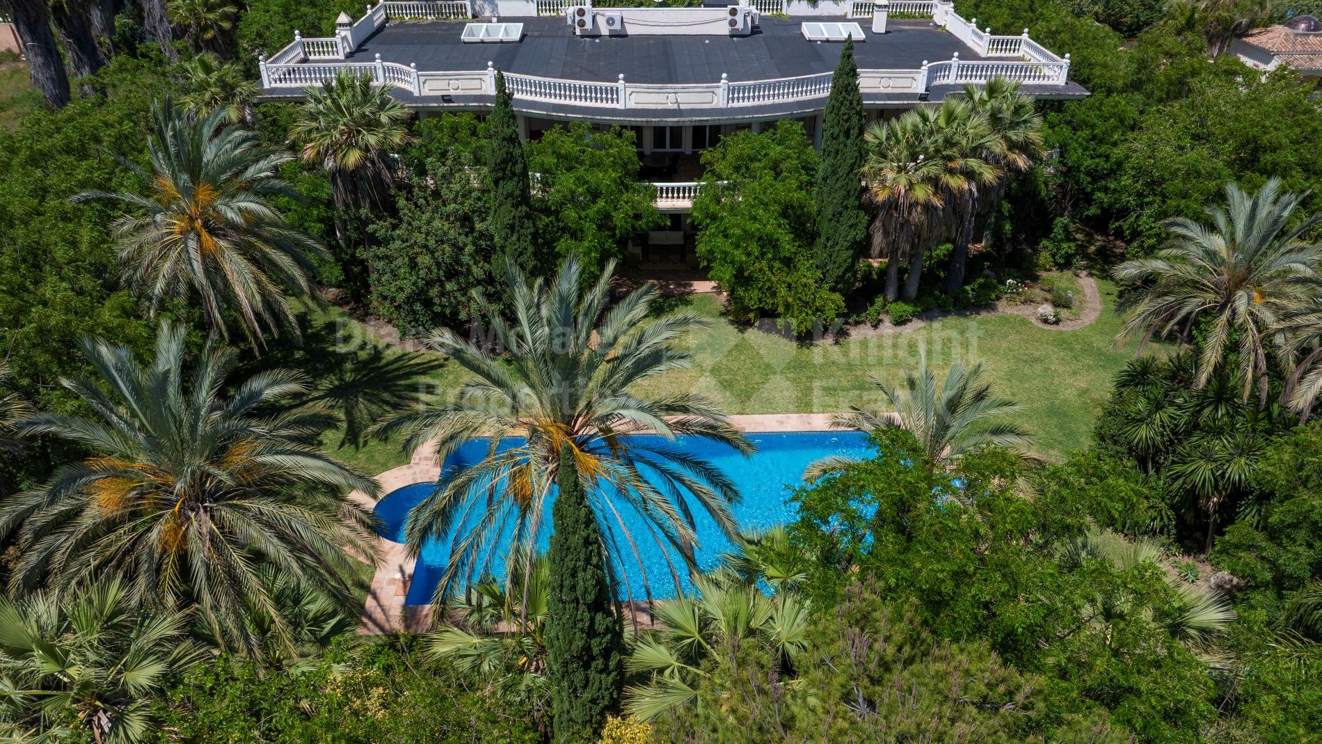 Marbella Golden Mile, Casa Camelia: grand Neoclassical elegance in Marbella