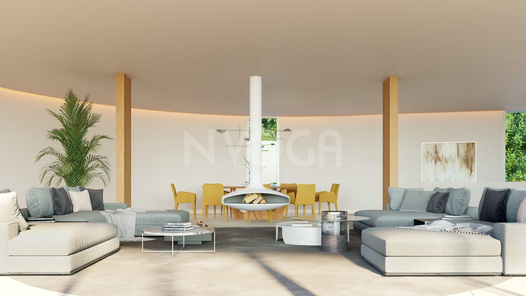 Luxury villa with 5 bedrooms located in the exclusive urbanisation of La Reserva del Higueron in Fuengirola