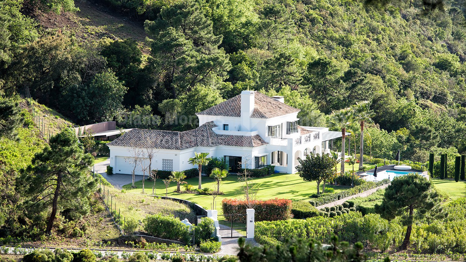 La Zagaleta, Villa de diseño con vistas a la montaña y al valle