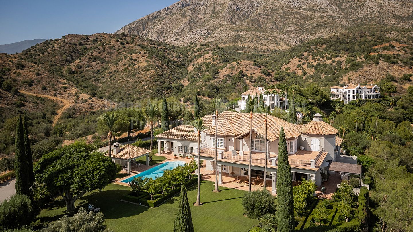 Marbella Hill Club, Charmante villa de sept chambres - Location courte durée