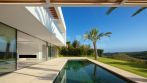 Modern style villa facing the golf course in Finca Cortesin