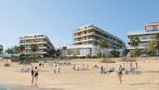 Manilva Beach, Three-bedroom apartment in a beachfront complex with direct sea views