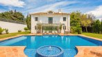 Fabulous villa with private padel court for rent in Guadalmina Baja