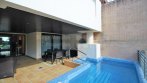 Bahia de la Plata, Frontline beach complex apartment with private pool