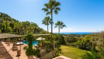 Villa con vistas al mar en Marbella Hill Club