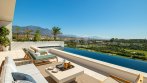 Finca Cortesin, Villa moderne dans un complexe avec sécurité 24 heures sur 24 et vues panoramiques