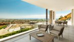 Moderne, halb freistehende Villa mit Panoramablick in Be Lagom