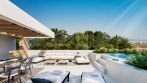 Marbella Centre, Modern villa in a gated community with security