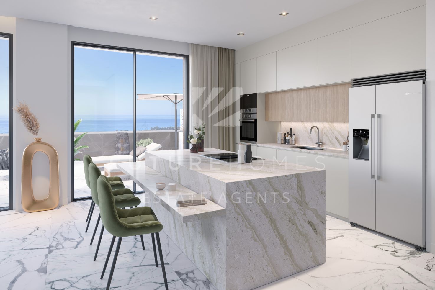 An exclusive luxury residential development located on the New Golden Mile in Estepona