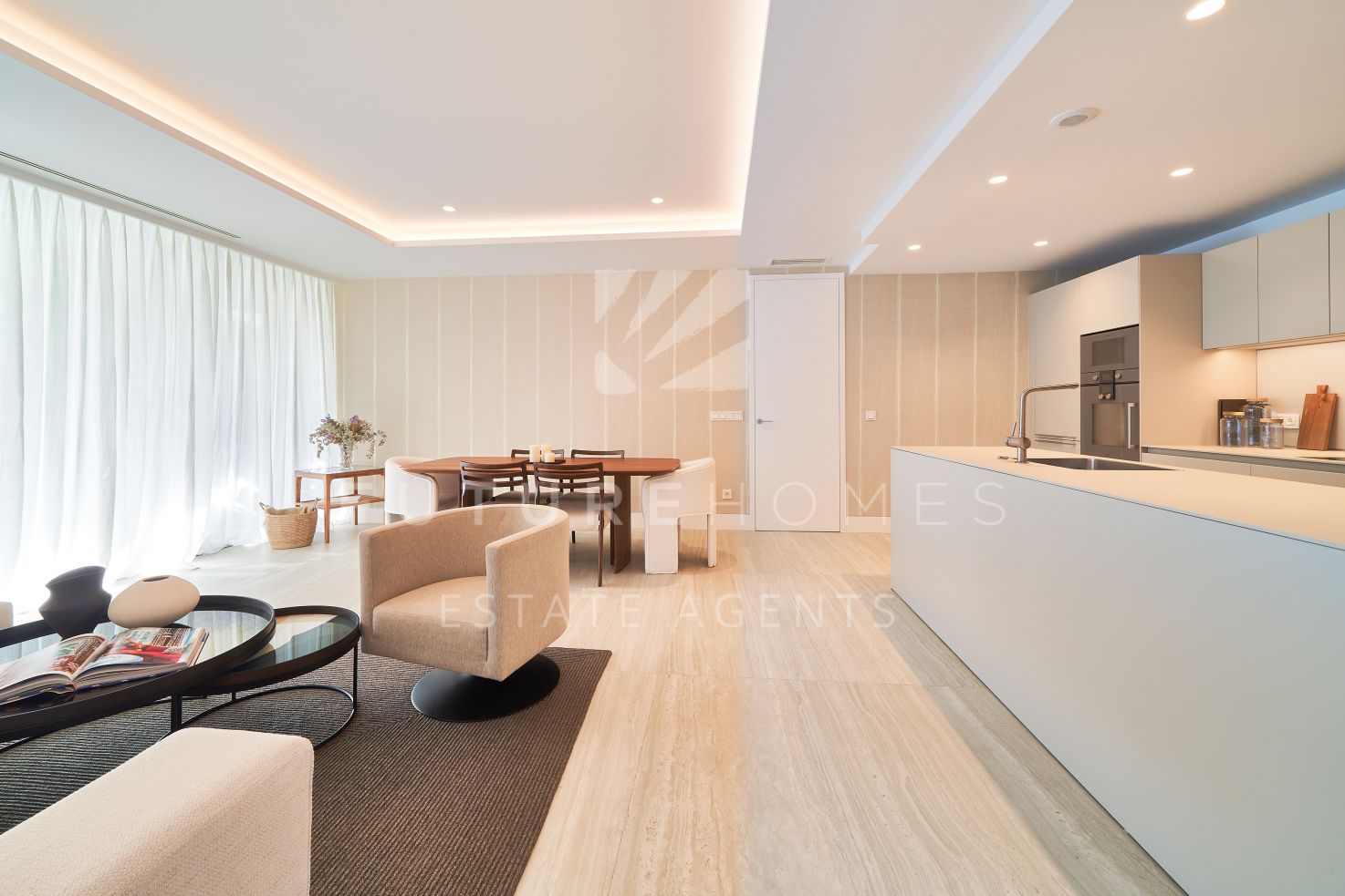 Lujoso apartamento de dos dormitorios en la residencia The Sapphire, Estepona Oeste
