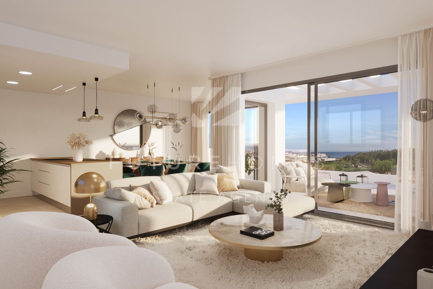 Fantastic new development near the amenities and the beach in Estepona! Due for completion 2026.  