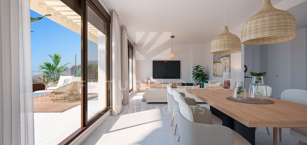 Brand new modern apartments for sale near Estepona port!