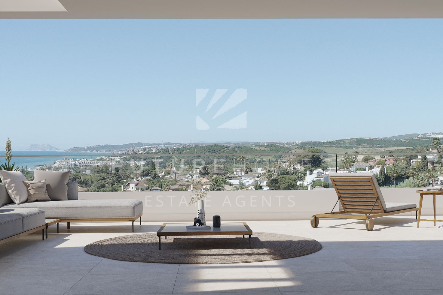 Nueva promoción de apartamentos y adosadas con vistas al mar cerca del puerto de Estepona