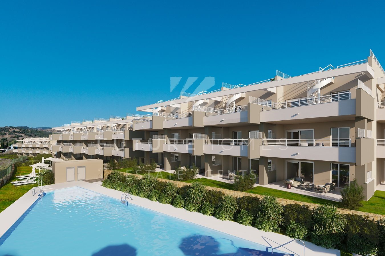 BRAND NEW DEVELOPMENT IN ESTEPONA GOLF, only 10 minutes drive from Estepona!