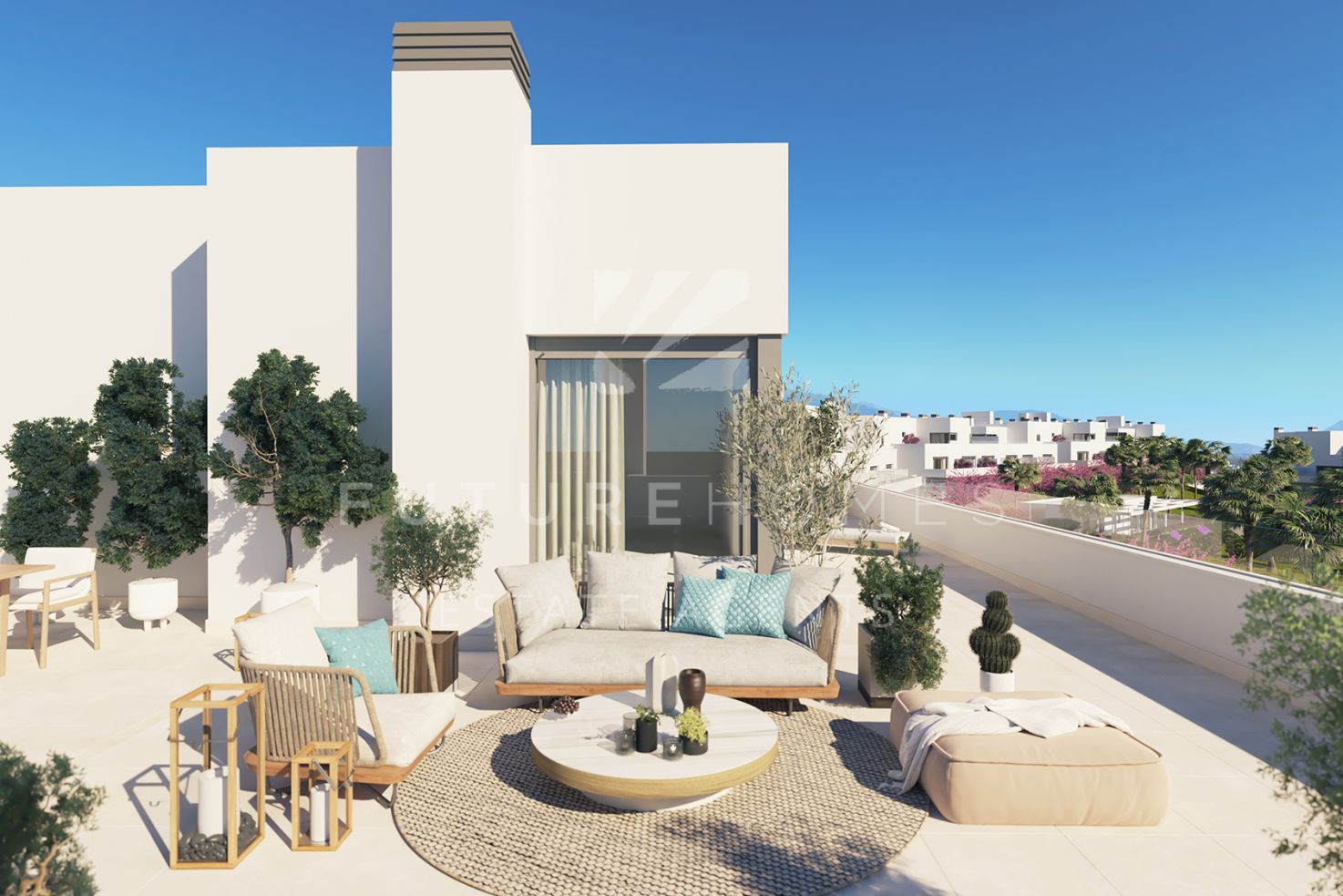 Last units available in this new off-plan contemporary development located on the New Golden Mile, Estepona