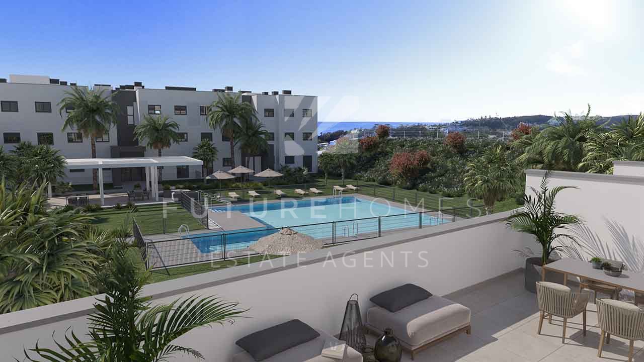 Fantastic off plan apartments within walking distance of the beach and only 5 minutes drive to Estepona centre