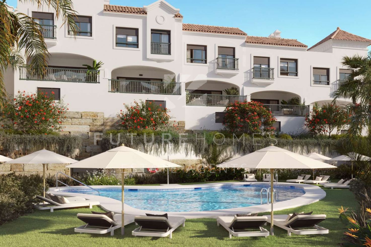 Modern and spacious townhouses in Azata Golf, 10 minutes drive from Estepona!