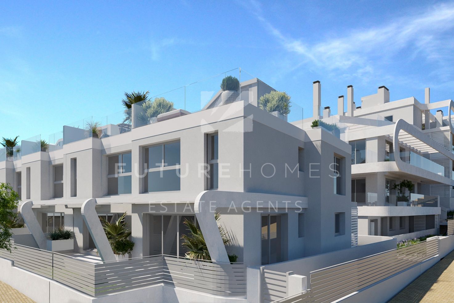 Brand new development of 13 Contemporary Townhouses in Estepona town!