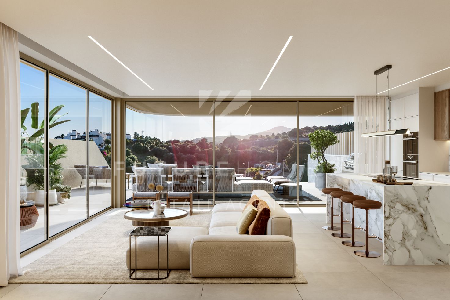 Exclusivo nuevo desarrollo de villas modernas en Seghers, Estepona