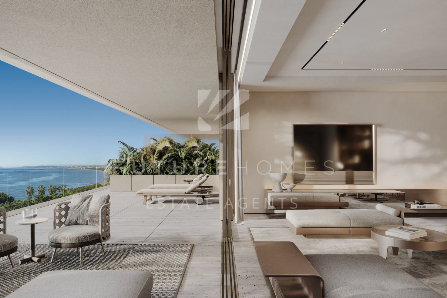 Three bedroom apartment in the centre of Estepona within the new five star luxury development of Tyrian Residences