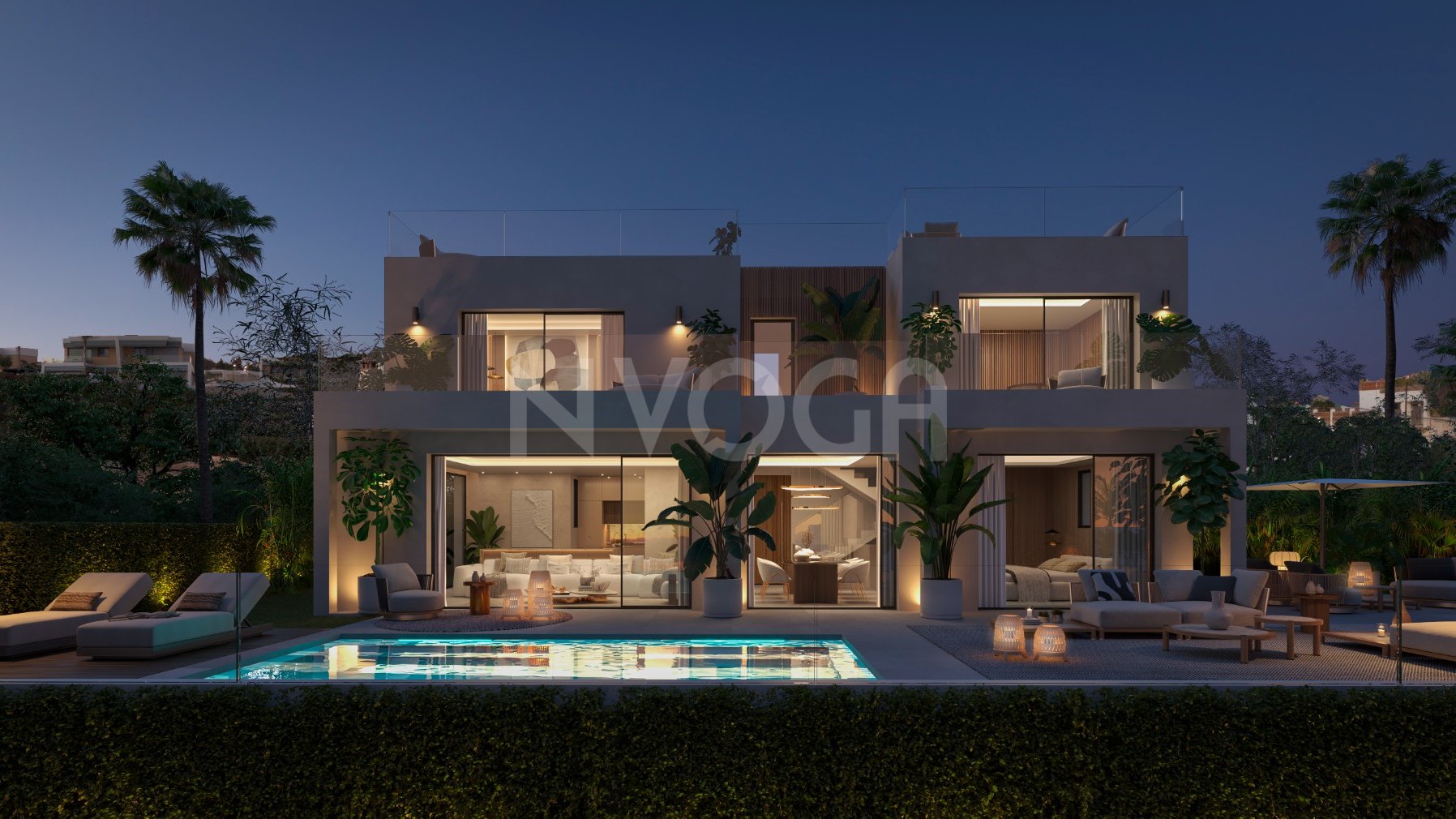 Exclusiva Villa con impresionantes vistas panorámicas en El Chaparral Marbella