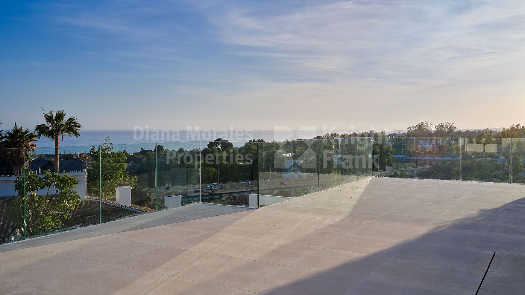 Marbella Ville, Ensemble de 8 maisons indépendantes avec vue sur la mer à Marbella