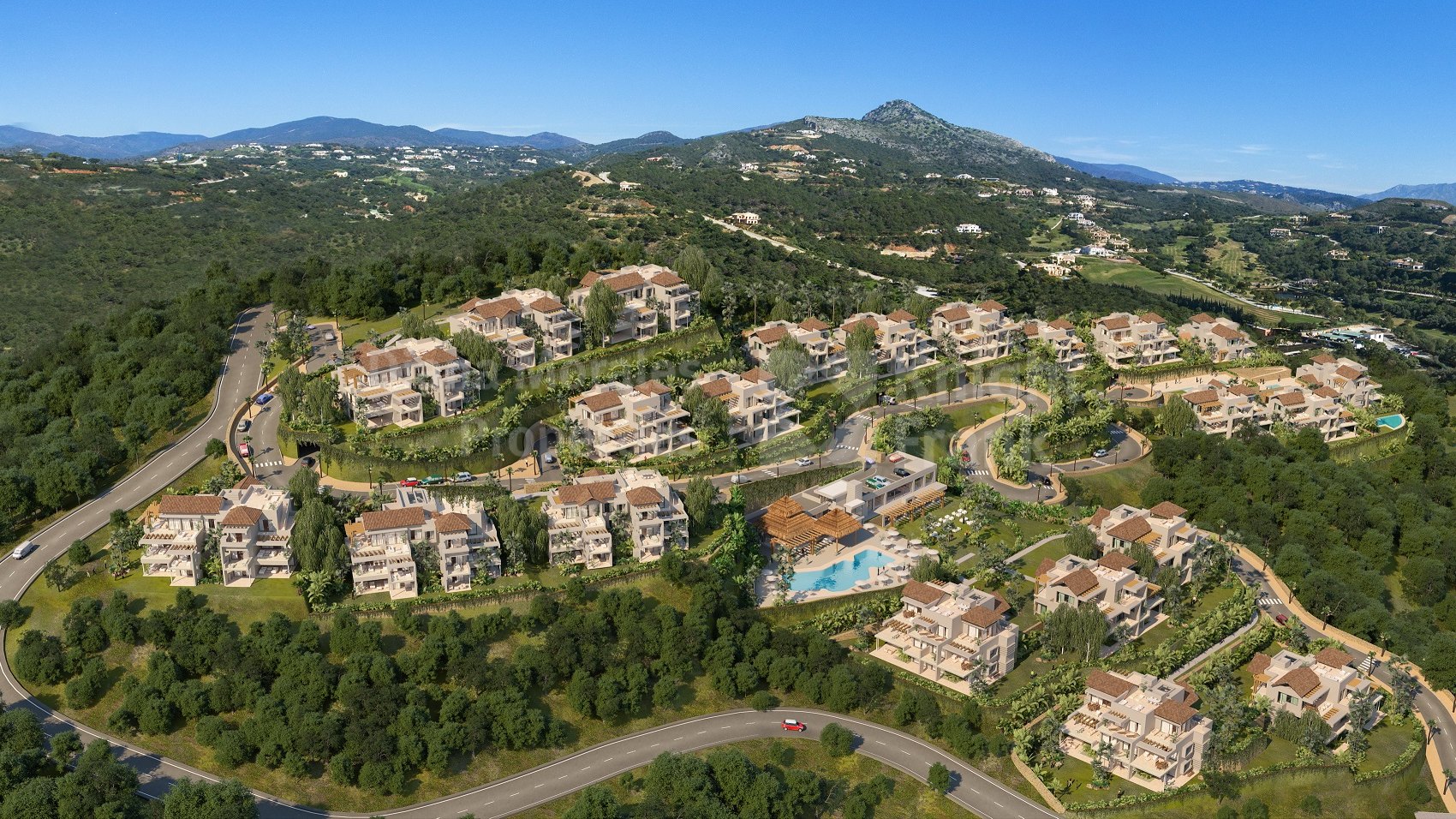 Marbella Club Hills, Elegant residential development next to Marbella Club Golf Resort