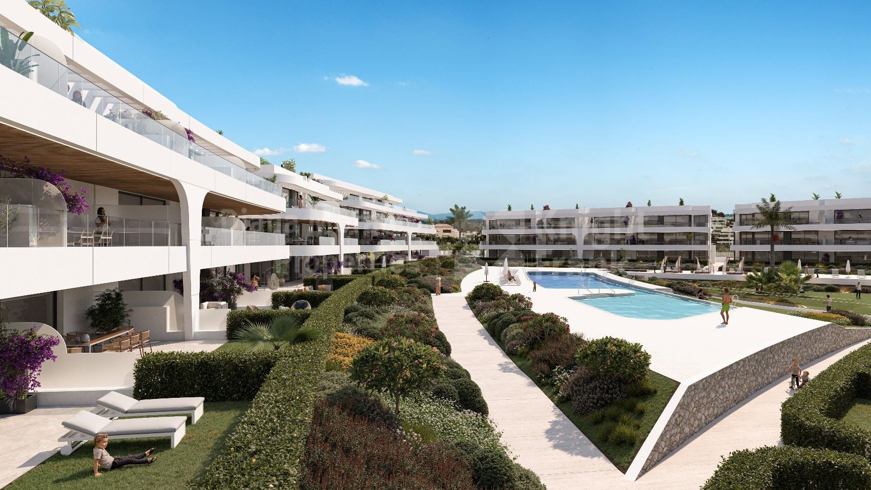 Atalaya, Two-bedroom ground floor apartment in the East of Estepona