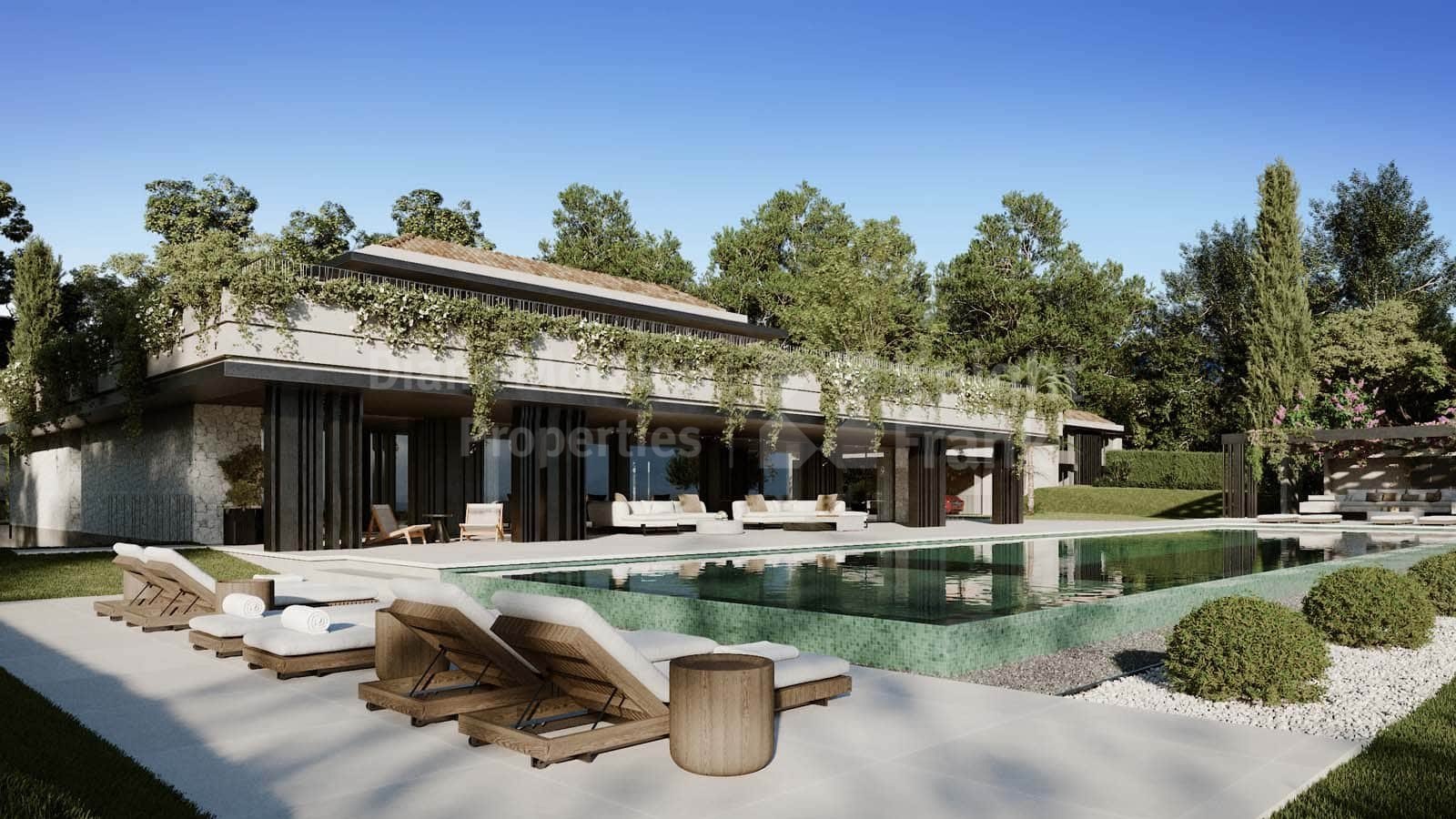 Parcelas del Golf, Terrain avec projet de villa de luxe