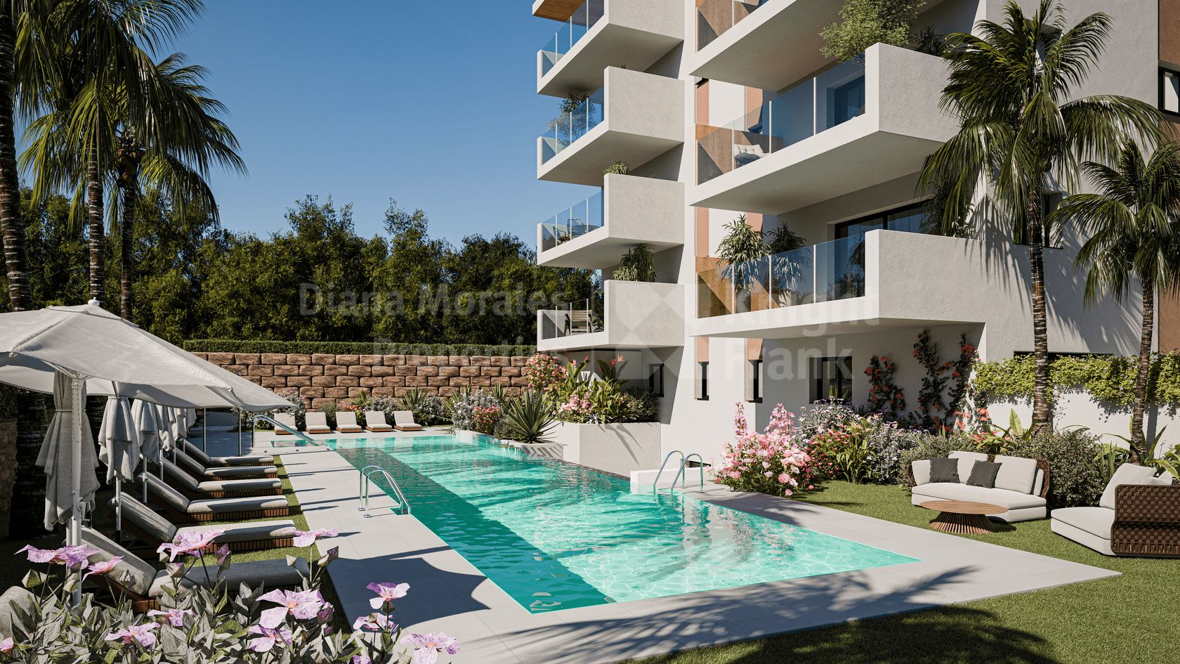 Estepona Ciudad, 43 nuevos apartamentos de 2 y 3 dormitorios cerca del mar en Estepona