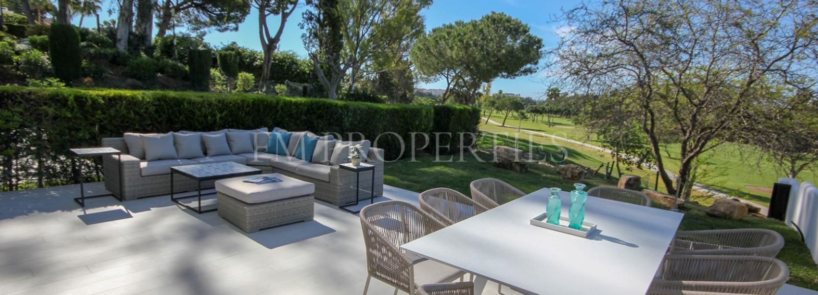Appartement begane grond  in Alcores del Golf, Nueva Andalucia, Marbella
