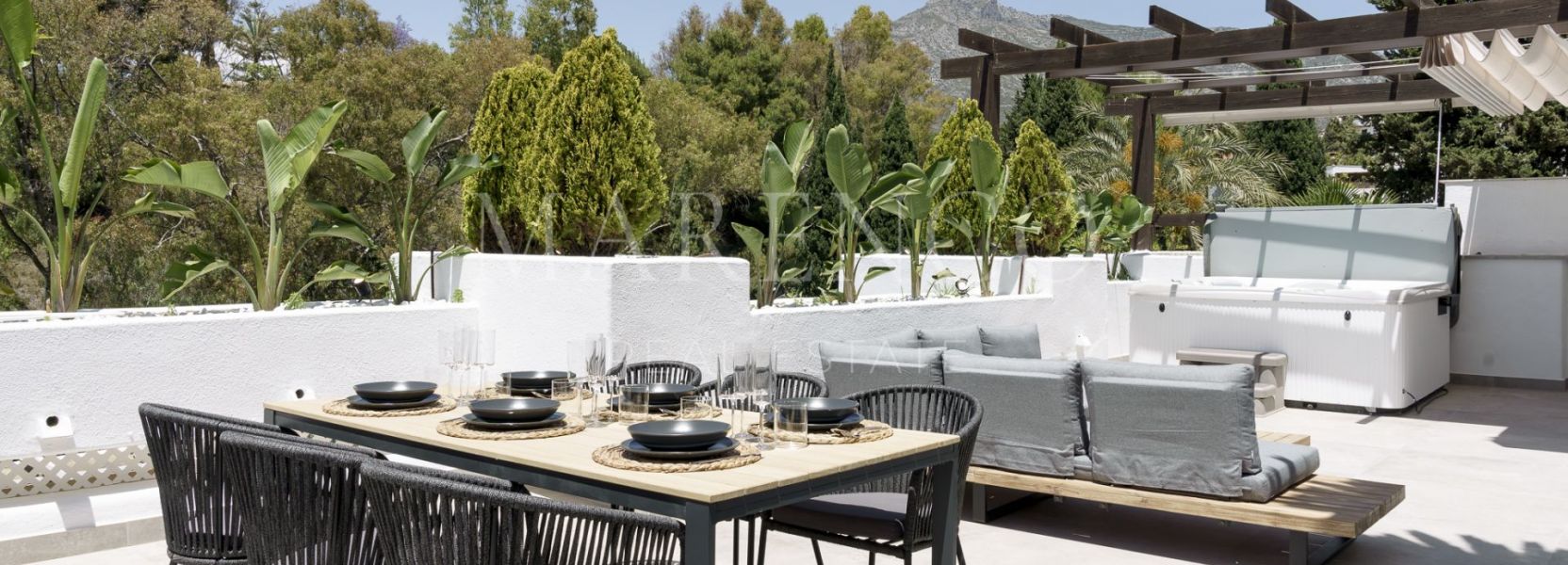 Duplex Penthouse  in Las Lomas del Marbella Club, Marbella Golden Mile, Marbella