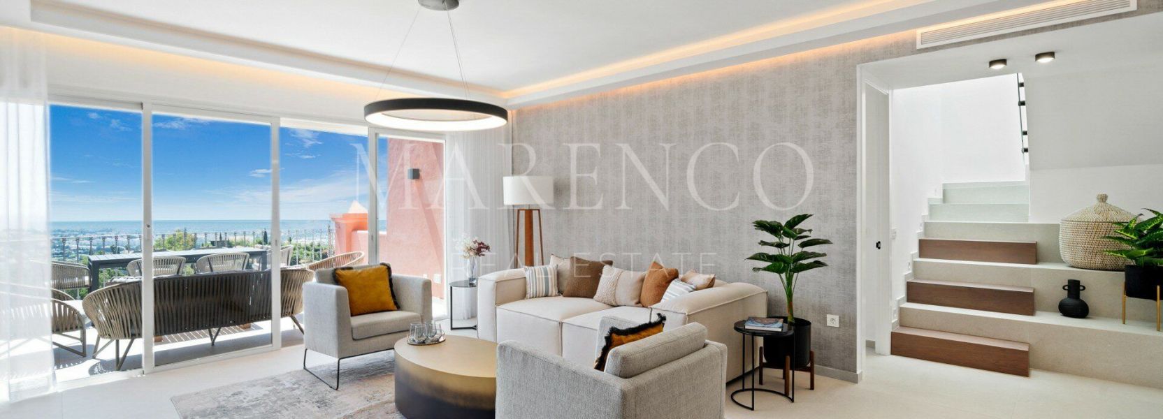 Penthouse  in Monte Halcones, Benahavis