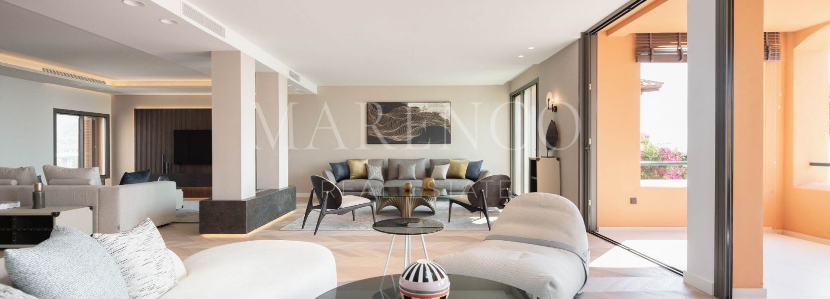 Zweistöckiges Penthouse  in Les Belvederes, Nueva Andalucia, Marbella