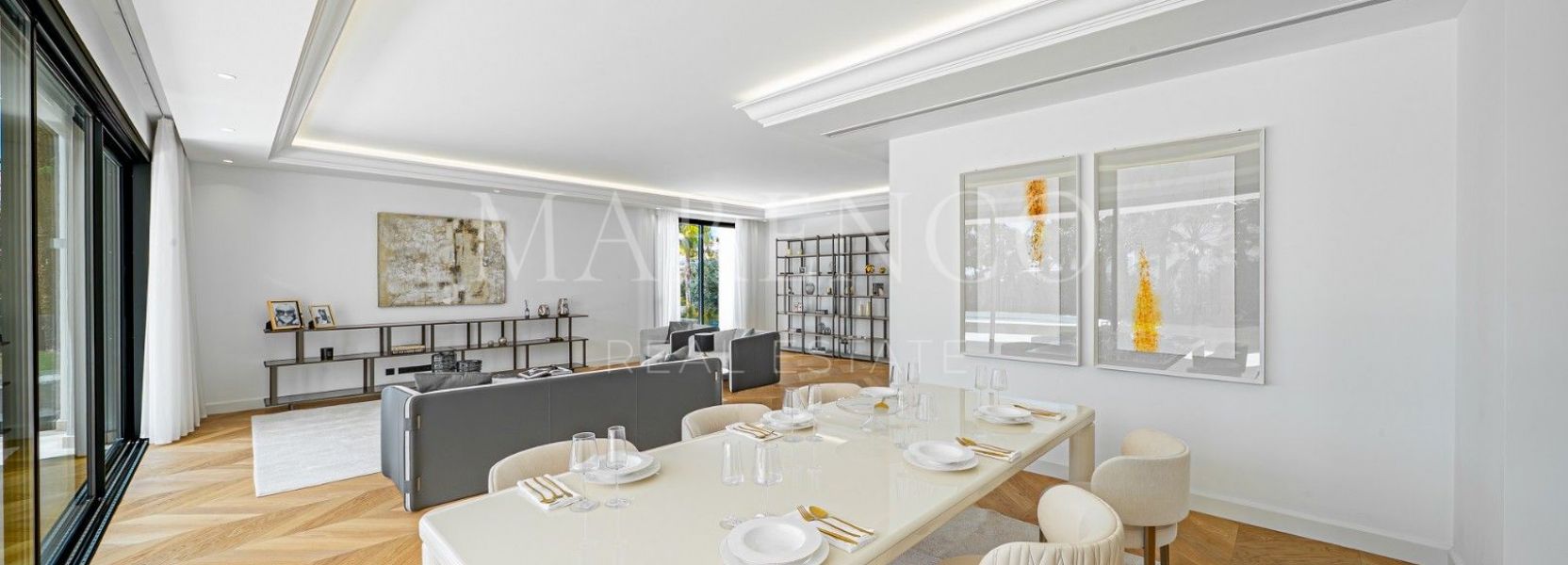 Semi Detached Villa in Marbella Golden Mile, Marbella