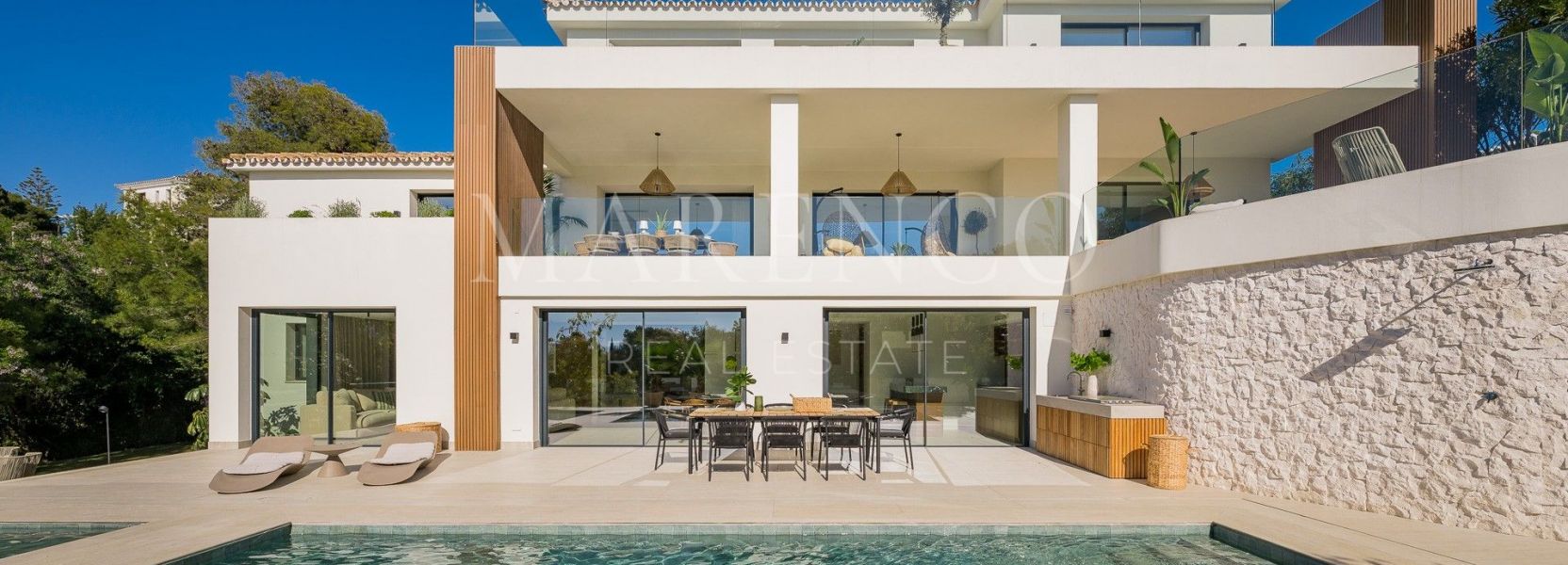 Villa Pareada  en El Rosario, Marbella Este, Marbella