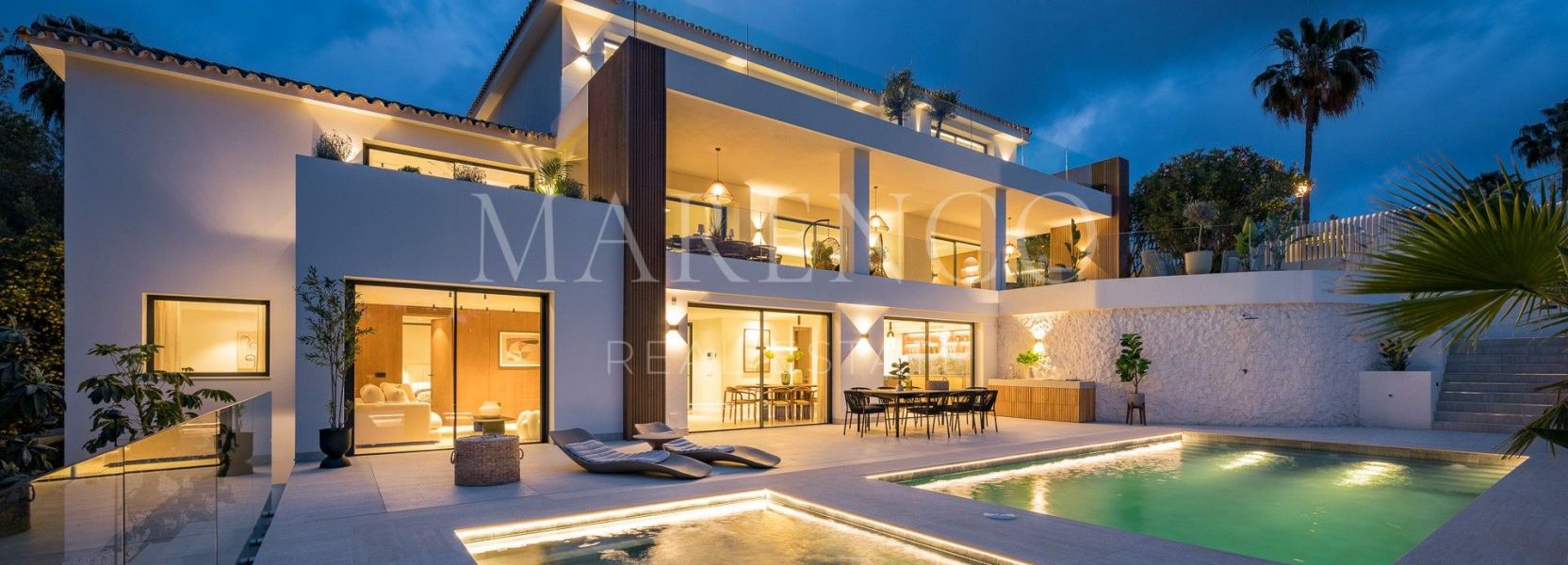 Villa Pareada  en El Rosario, Marbella Este, Marbella