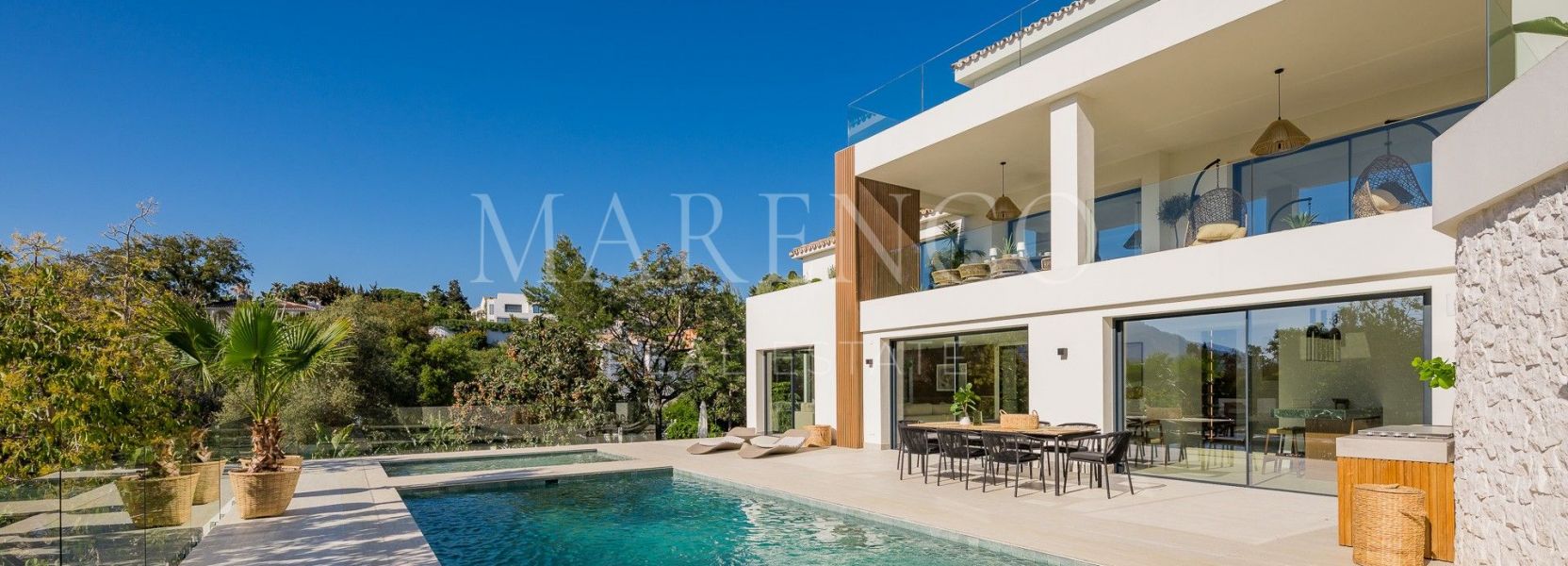 Villa Pareada  en El Rosario, Marbella Este, Marbella