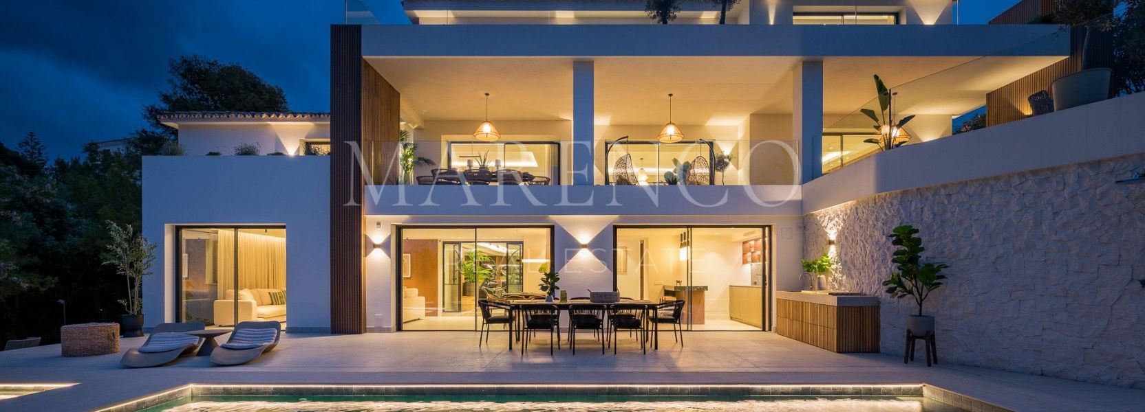 Villa Pareada  en El Rosario, Marbella Este, Marbella