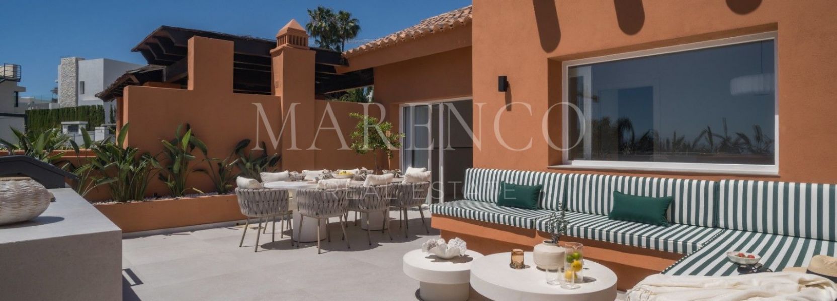 Zweistöckiges Penthouse  in Nueva Andalucia, Marbella