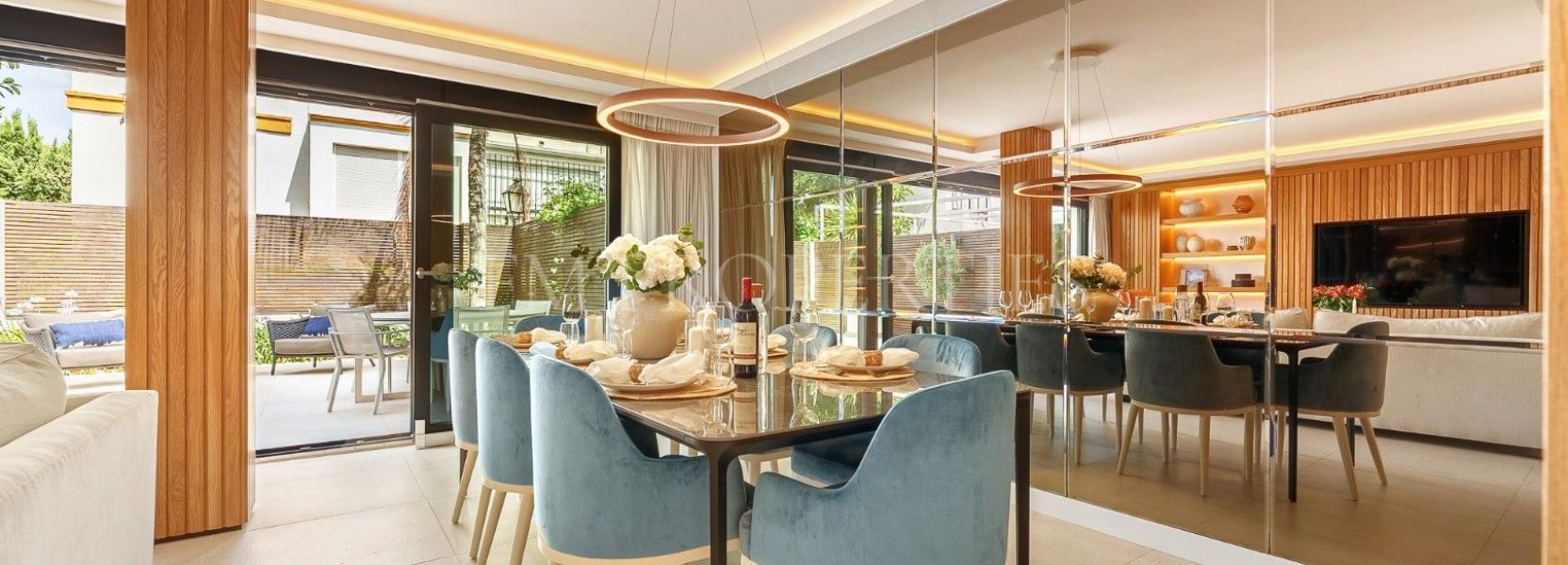 Geschakeld huis  in Marbellamar, Marbella Golden Mile, Marbella