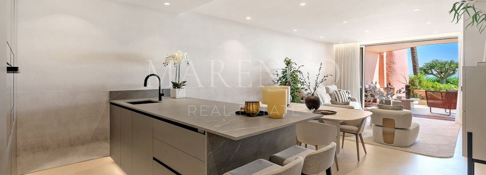 Erdgeschosswohnung in Estepona