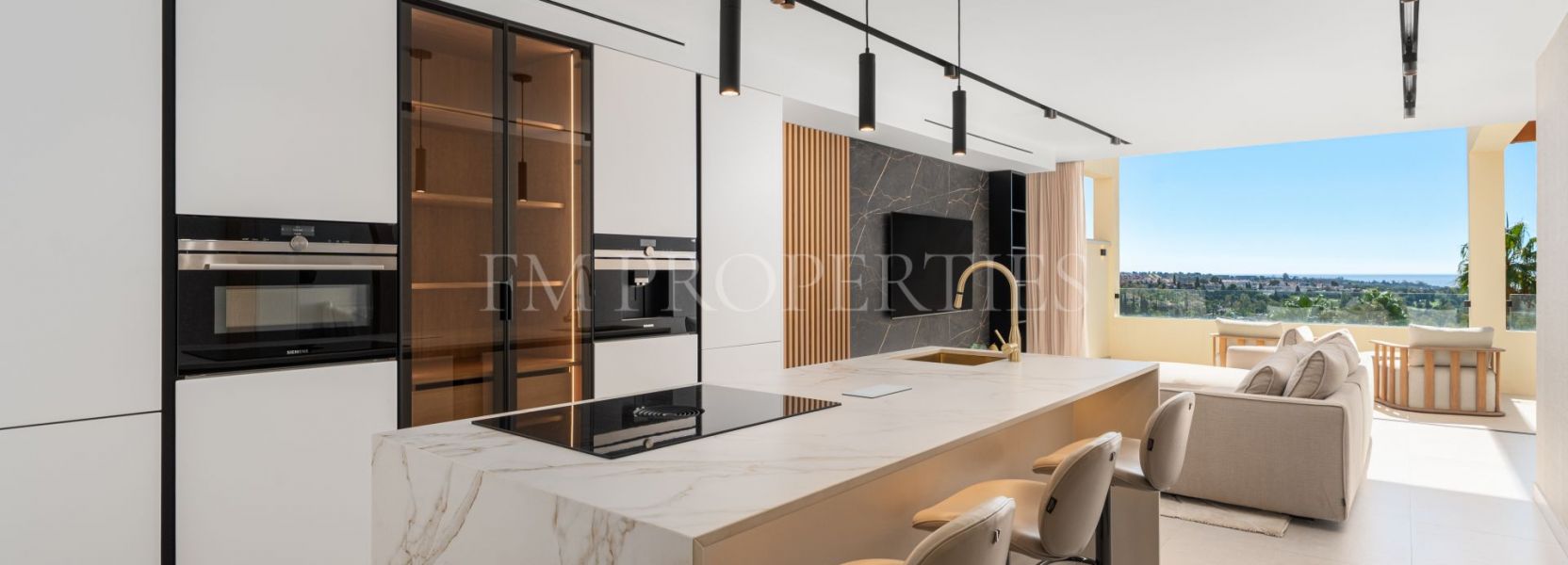 Apartamento  en Palacetes Los Belvederes, Nueva Andalucia, Marbella