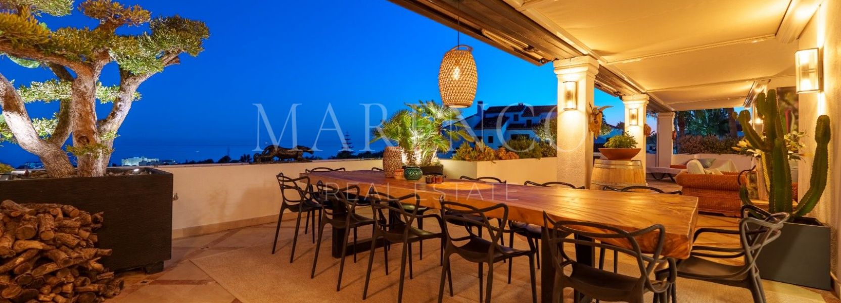 Duplex Penthouse à Monte Paraiso Country Club, Marbella Golden Mile, Marbella