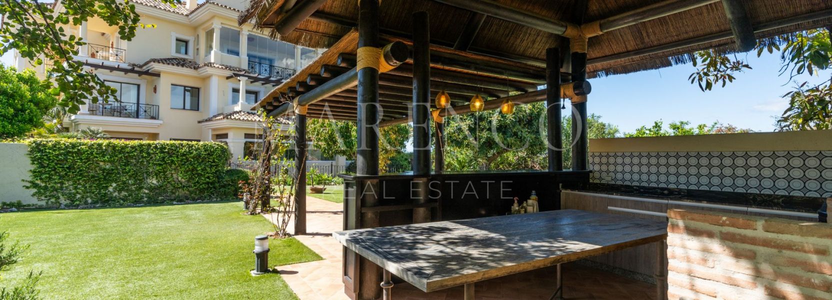 Appartement begane grond  in Aloha Park, Nueva Andalucia, Marbella