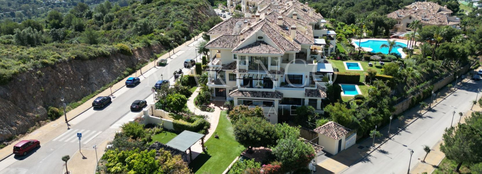 Appartement begane grond  in Aloha Park, Nueva Andalucia, Marbella